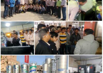 18-01-2020 Industrial visit by students at Indogerman tool room, ahmedabad and Amul dairy, anand