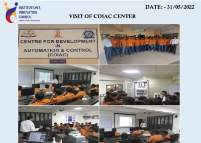 31.05.2022 visit of CDIAC centre IIC