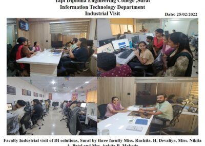Report_Industrial visit for faculty at DI Solution_25-02-2022 (4th Sem)
