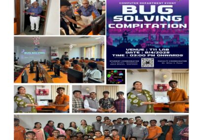 11-04-2025 - Bug Solving Competition Department Level