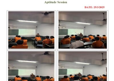 25-03-2025 - 6th Sem Aptitude Session