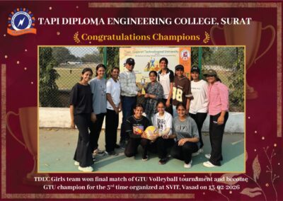 GTU Volleyball Tournament_GirlsTeam_13-02-26