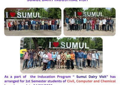 Group-1 (Sumul Dairy Visit)
